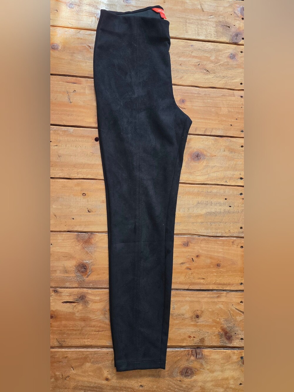 Joe Fresh Black Faux Suede Pants